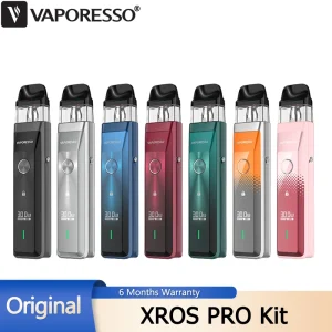 Original Vapor esso Xros Pro Kit 30W Vape mit 1200mAh Batterie 3ml 0,4 Ohm Mesh Pod Patrone elektronische Zigarette Vapor izer